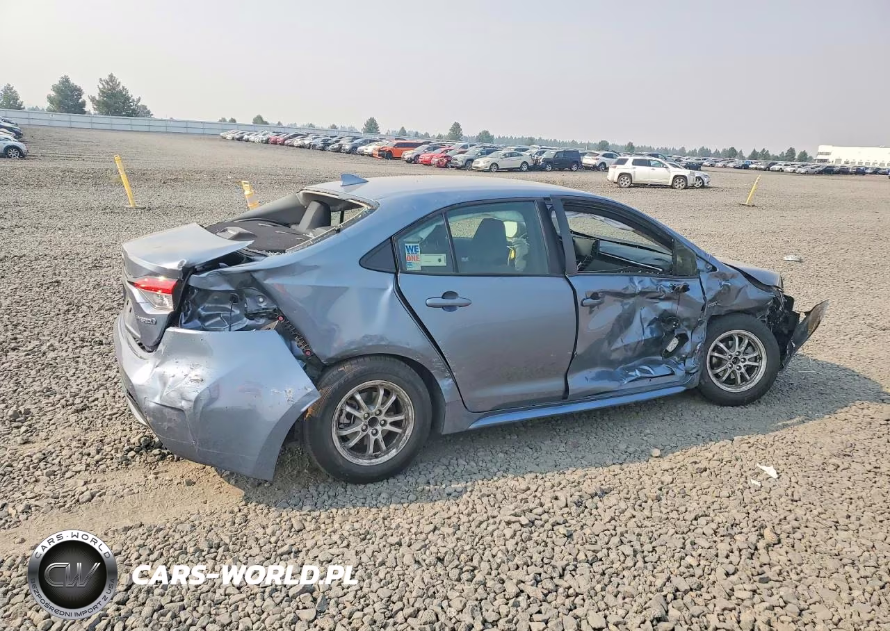 2021 Toyota Corolla Le VIN:JTDEAMDE9MJ003303 - 3