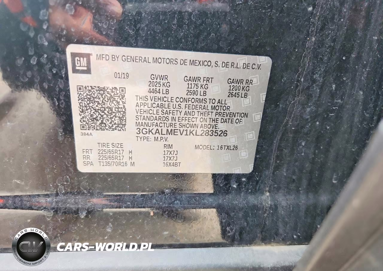2019 GMC Terrain Sle VIN:3GKALMEV1KL283526 - 12