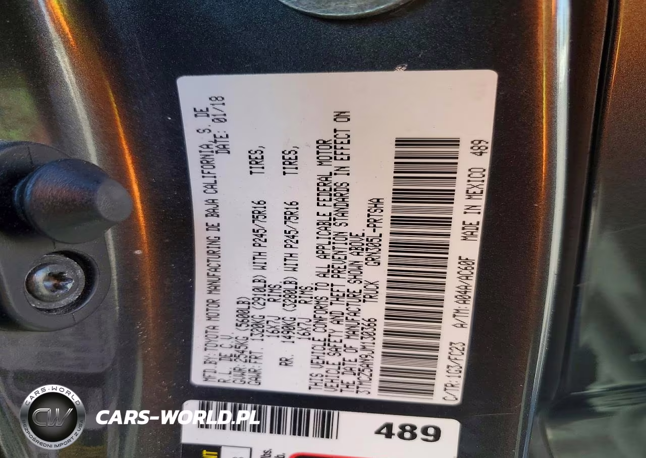 2018 Toyota Tacoma Sr5 V6 VIN:3TMCZ5AN9JM130366 - 13