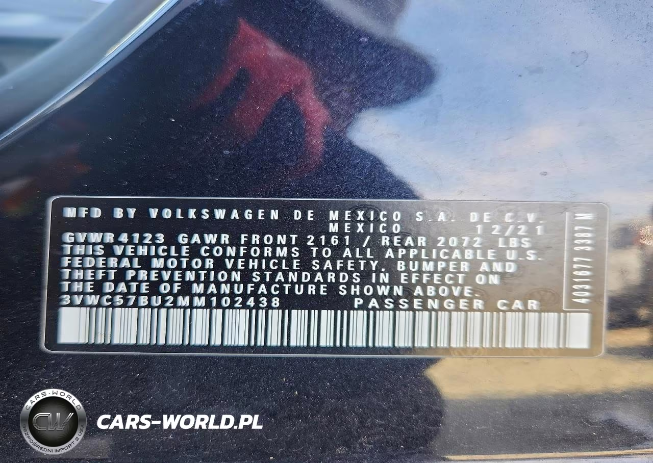 2021 Volkswagen Jetta S VIN:3VWC57BU2MM102438 - 13