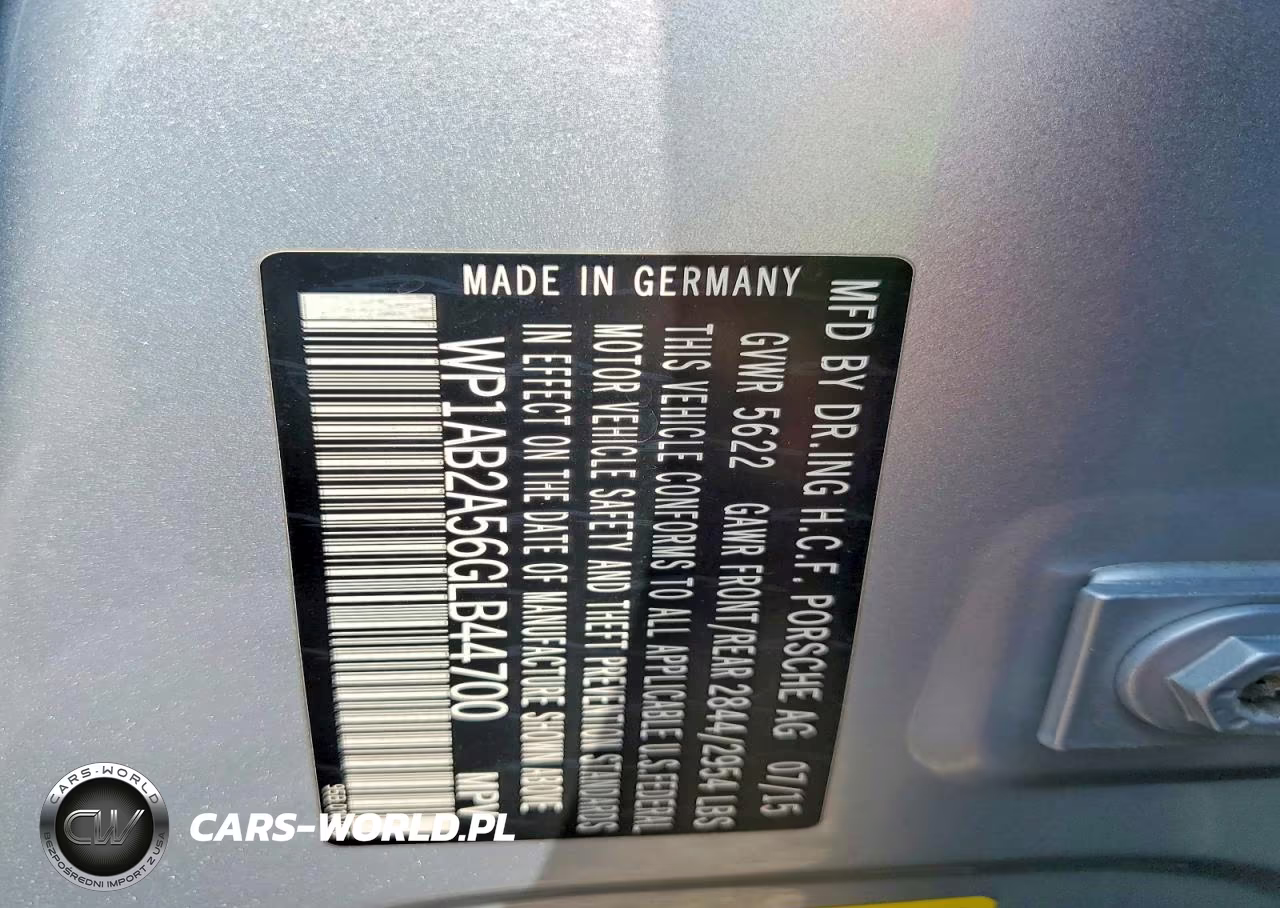 2016 Porsche Macan S VIN:WP1AB2A56GLB44700 - 13