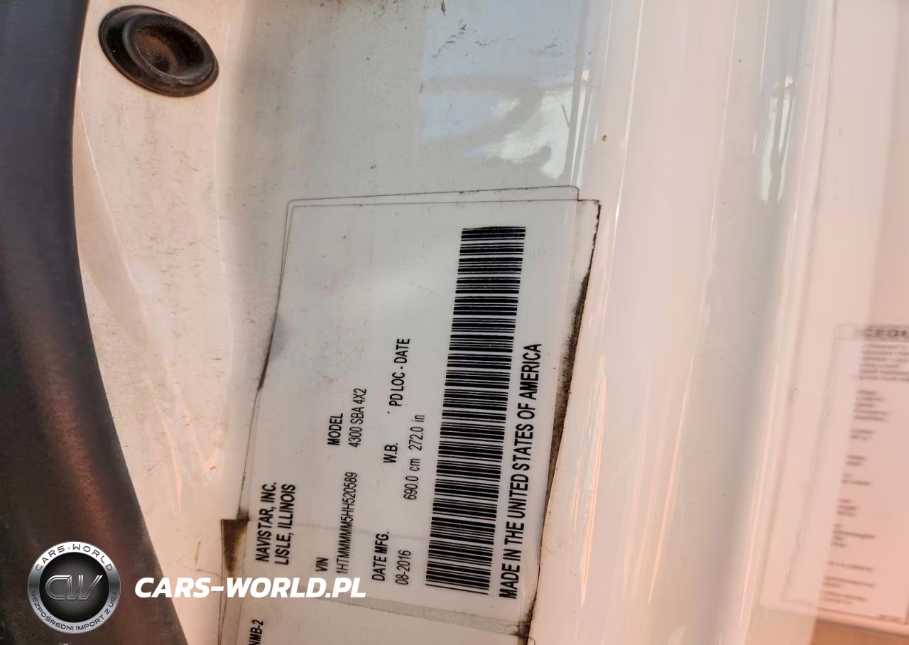 2017 International 4000 4300 - Box Truck VIN:1HTMMMMM5HH520589 - 12
