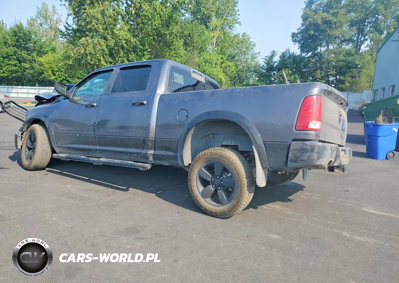 2017 Ram 1500 Slt VIN:1C6RR7TT1HS739333 - 2