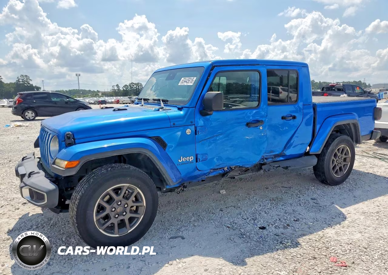 2020 Jeep Gladiator Overland VIN:1C6HJTFG2LL166195 - 1