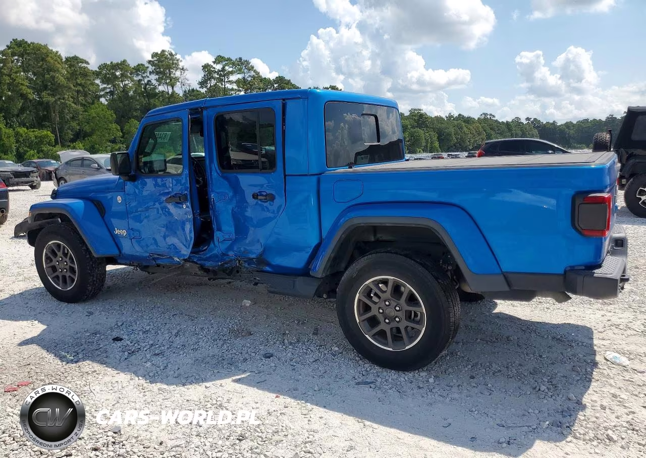 2020 Jeep Gladiator Overland VIN:1C6HJTFG2LL166195 - 2