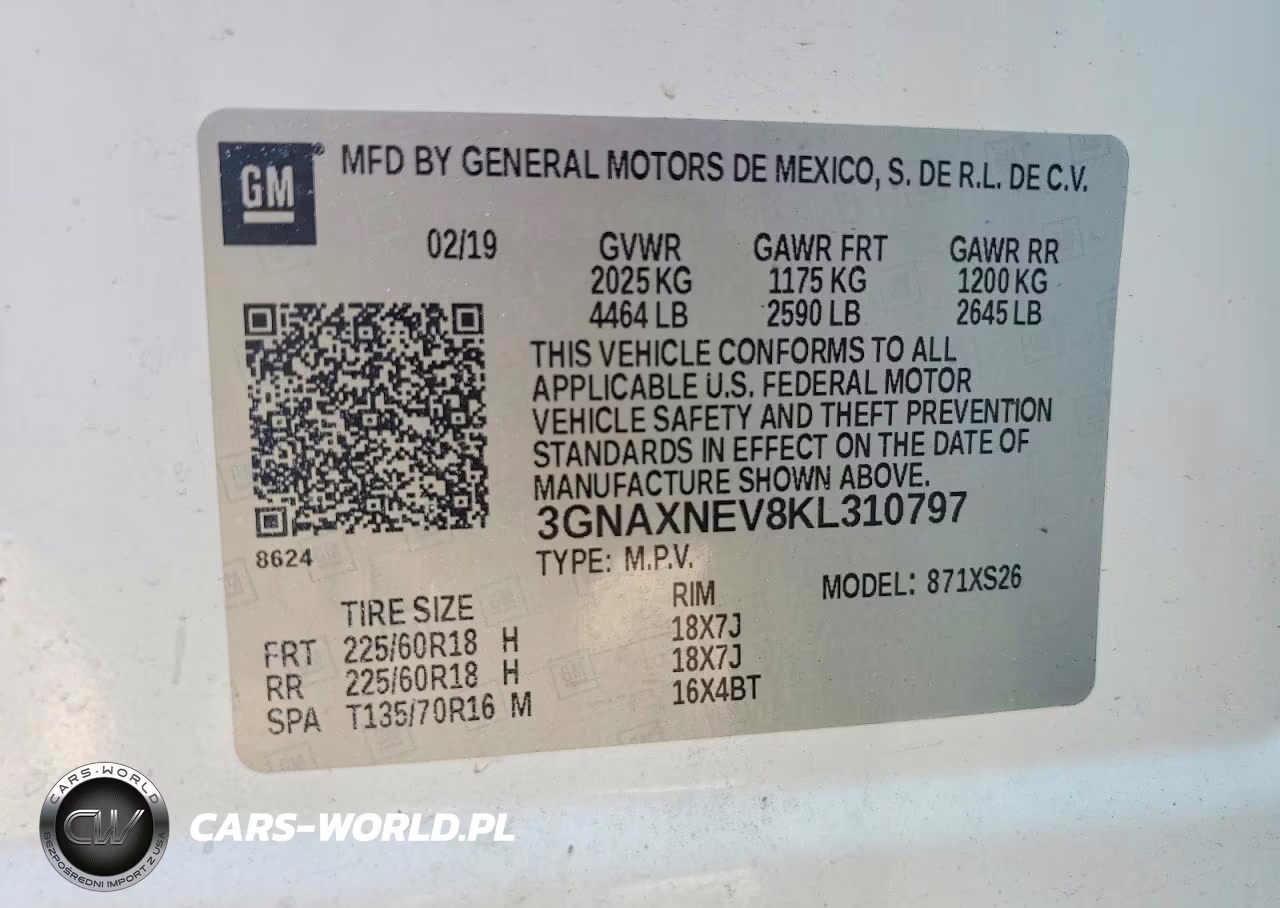 2019 Chevrolet Equinox Premier VIN:3GNAXNEV8KL310797 - 13