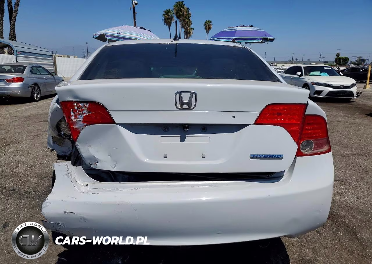2006 Honda Civic Hybrid VIN:JHMFA36236S026850 - 6