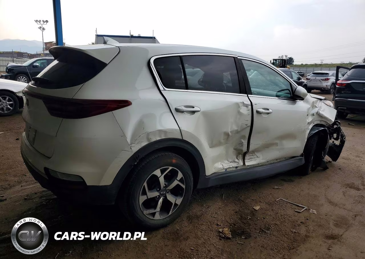 2021 Kia Sportage Lx VIN:KNDPMCAC9M7928853 - 3