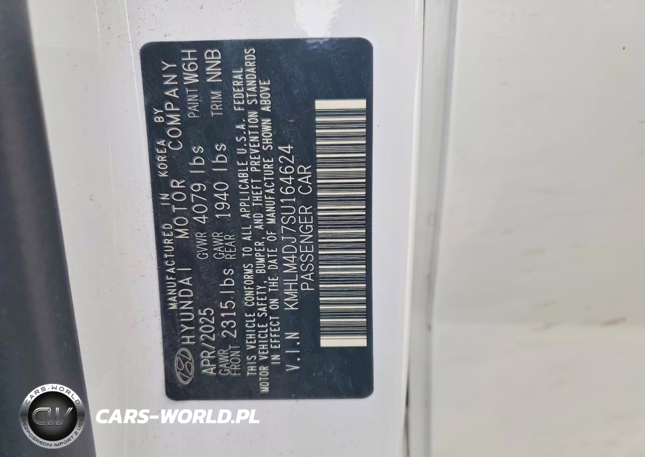 2025 Hyundai Elantra Hybrid Blue VIN:KMHLM4DJ7SU164624 - 12