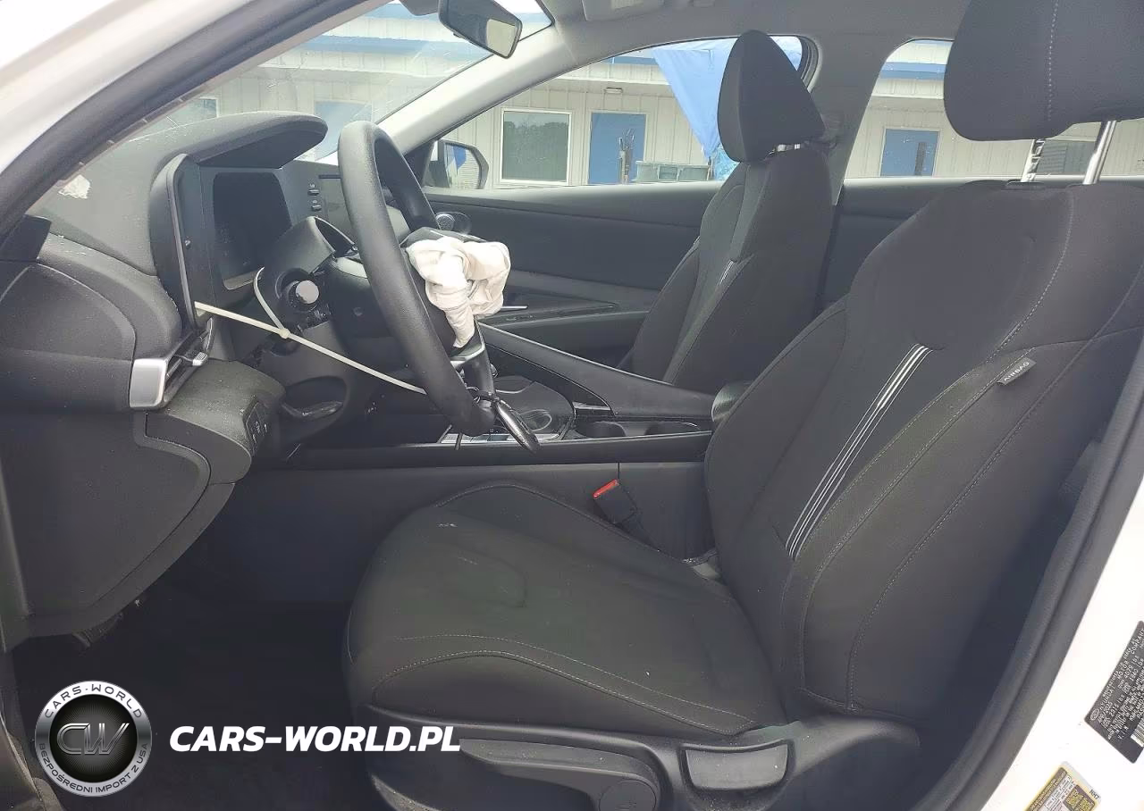 2025 Hyundai Elantra Hybrid Blue VIN:KMHLM4DJ7SU164624 - 7