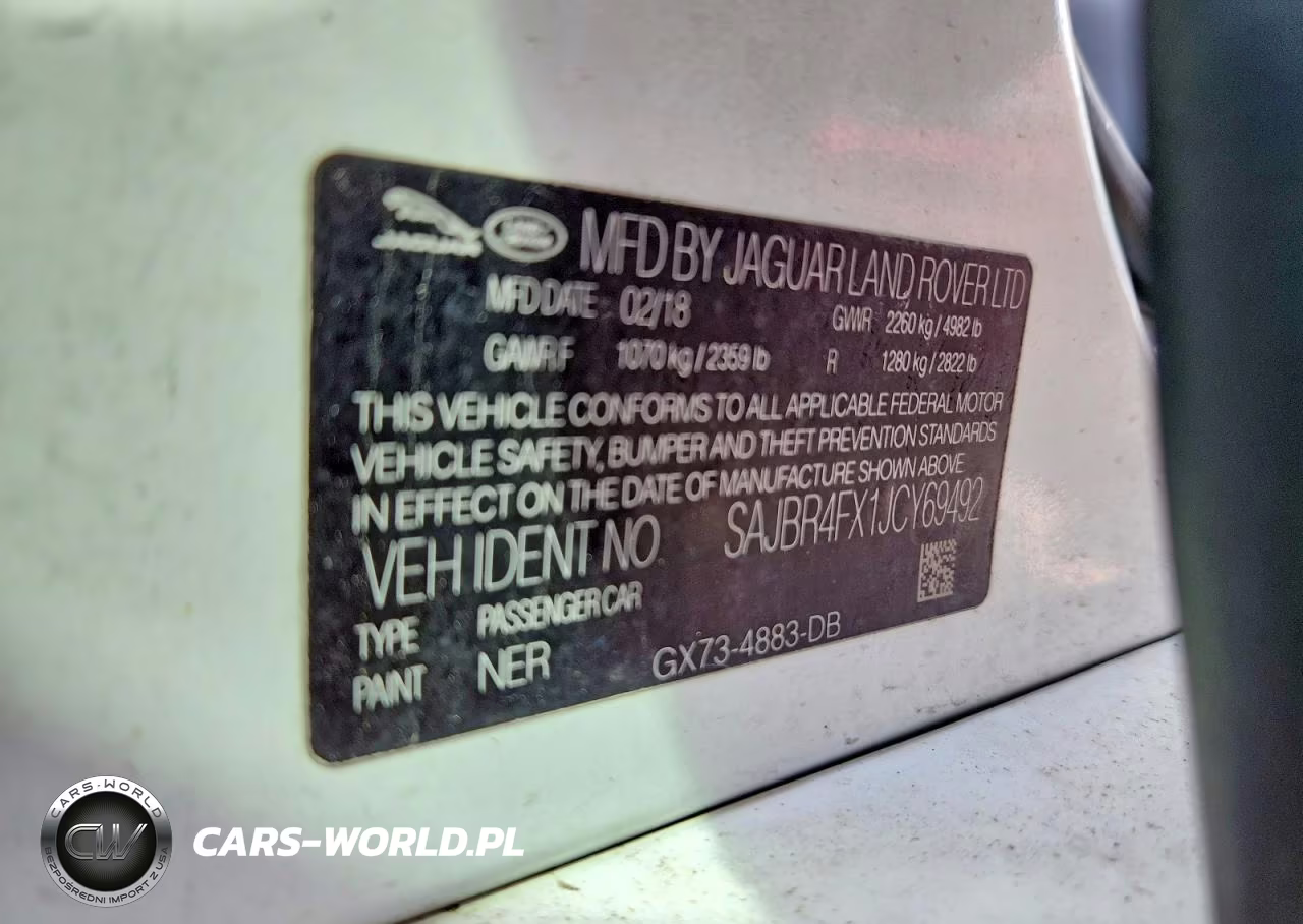 2018 Jaguar Xf VIN:SAJBR4FX1JCY69492 - 12
