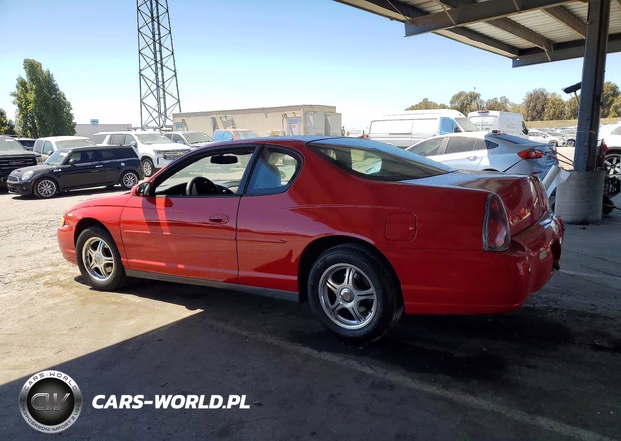 2004 Chevrolet Monte Carlo Ls VIN:2G1WW12EX49189154 - 2