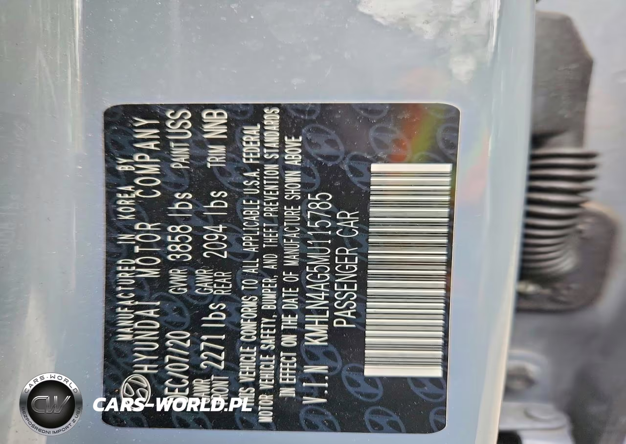 2021 Hyundai Elantra Sel VIN:KMHLN4AG5MU115785 - 12