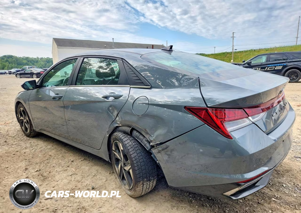 2021 Hyundai Elantra Sel VIN:KMHLN4AG5MU115785 - 2