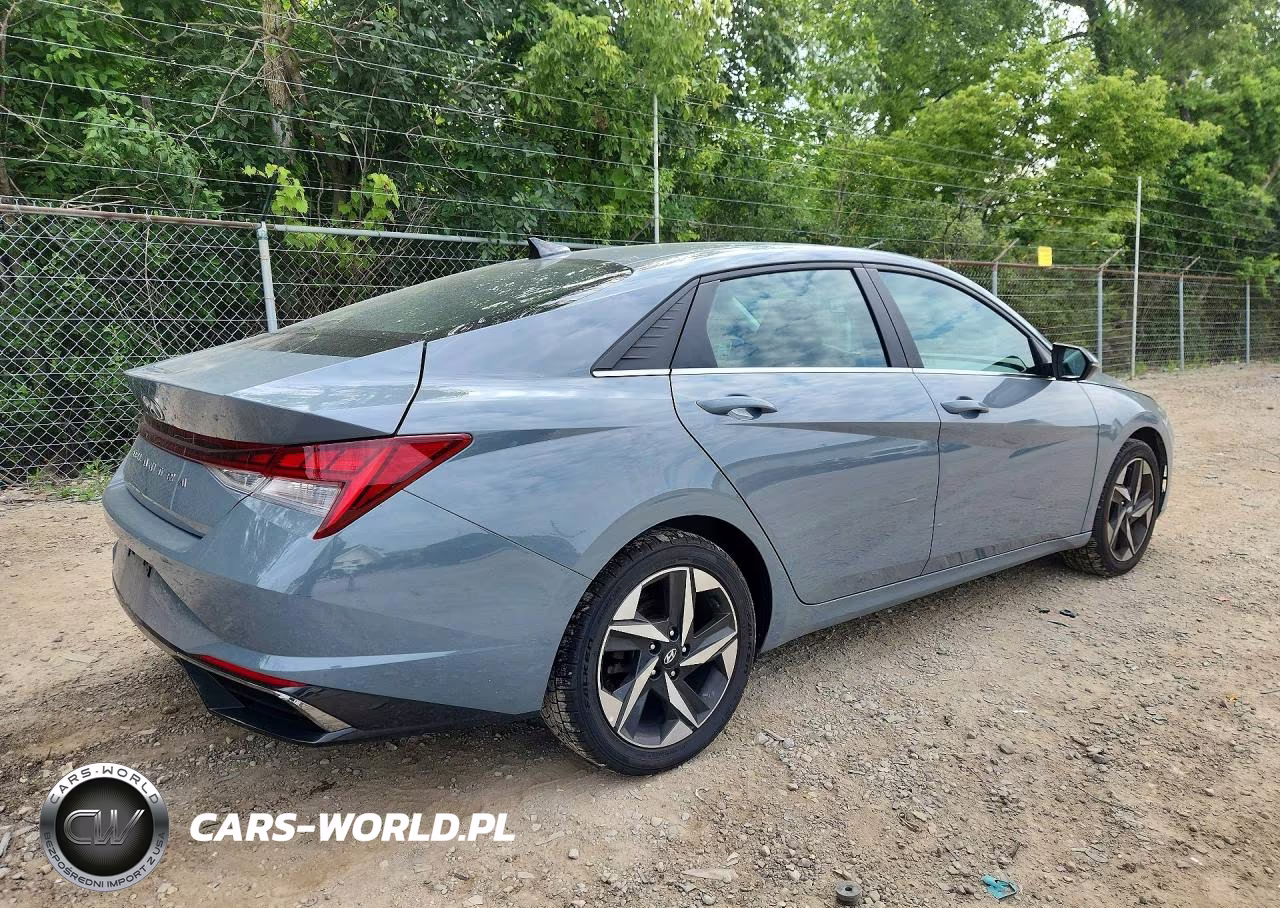 2021 Hyundai Elantra Sel VIN:KMHLN4AG5MU115785 - 3
