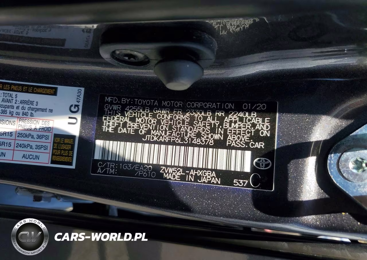 2020 Toyota Prius Prime Limited VIN:JTDKARFP6L3148378 - 13