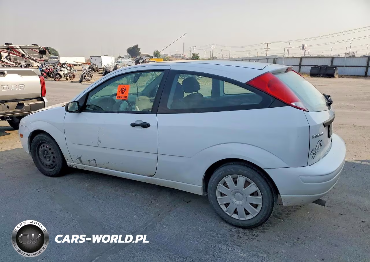 2007 Ford Focus Zx3 VIN:1FAFP31N57W117376 - 2
