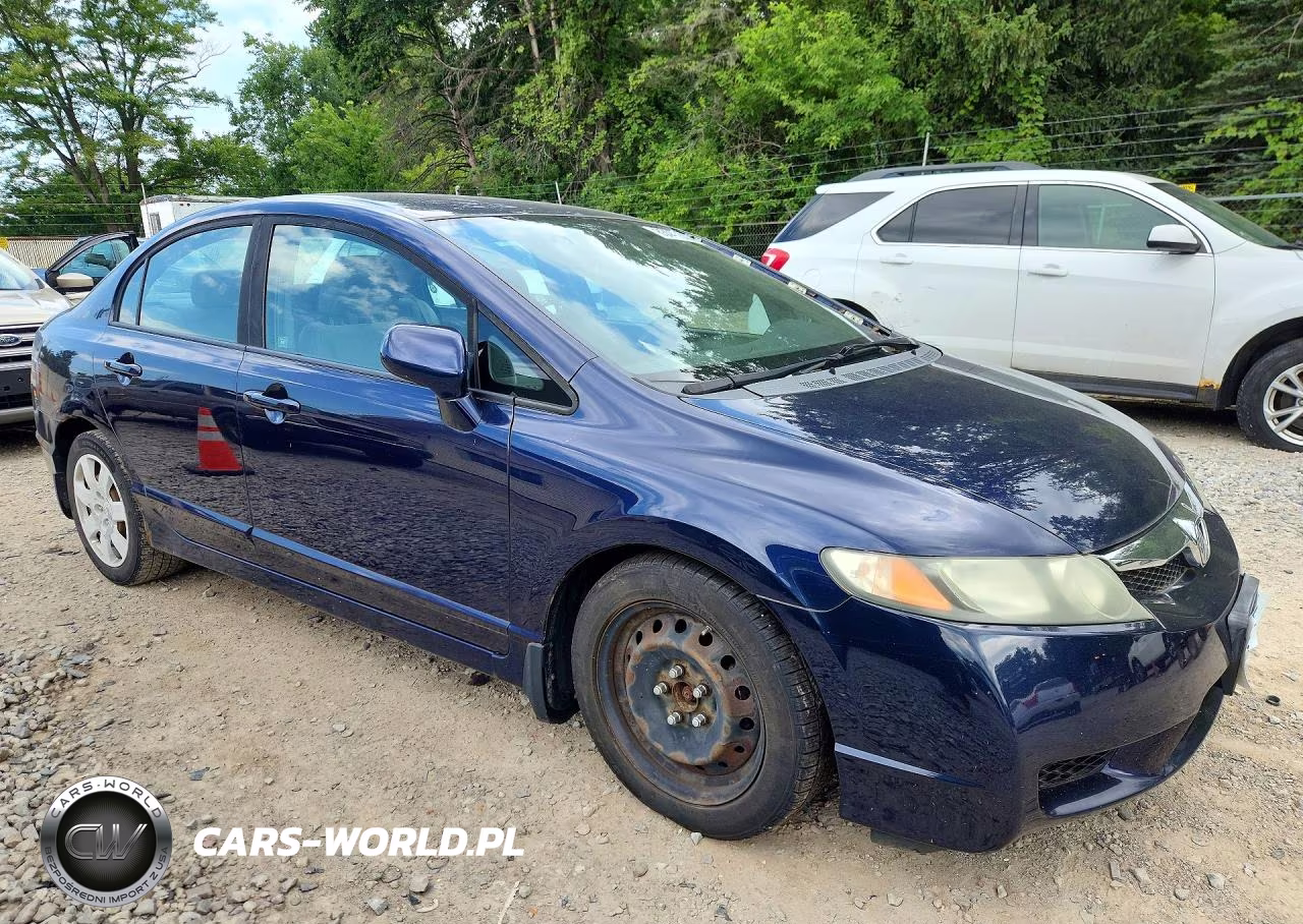 2010 Honda Civic Lx VIN:19XFA1F58AE032106 - 4