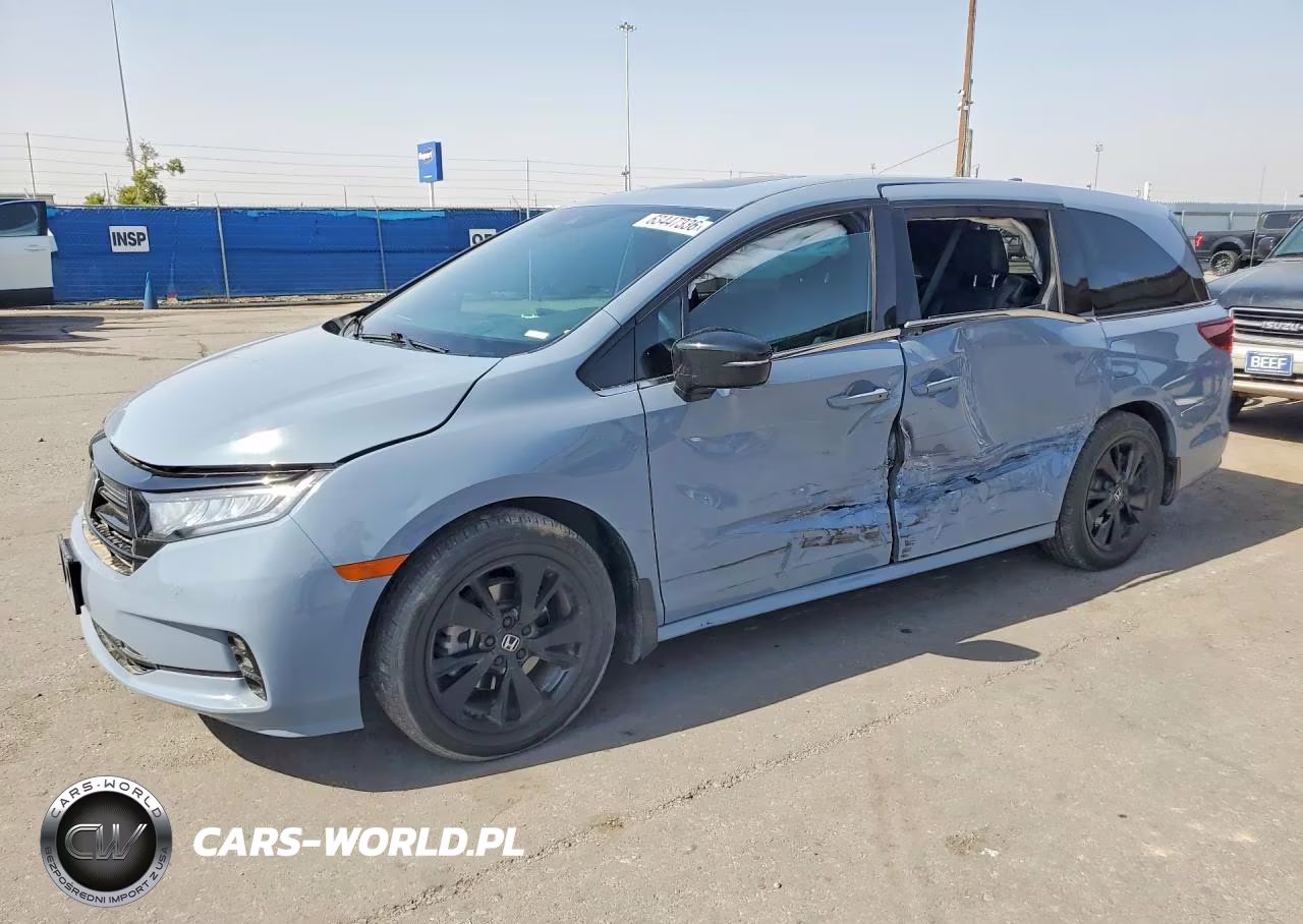 2024 Honda Odyssey Sport VIN:5FNRL6H7XRB066301 - 1