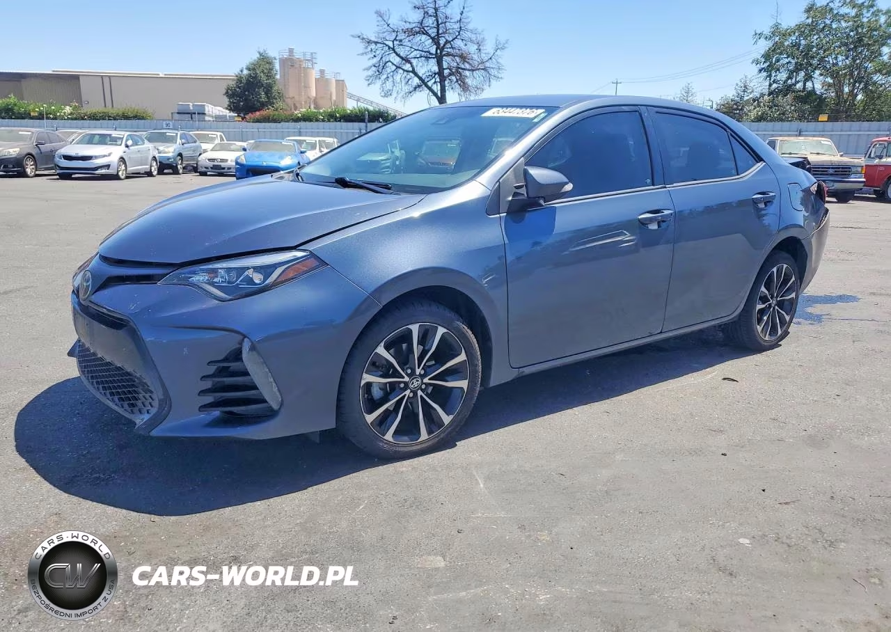 2017 Toyota Corolla Se VIN:2T1BURHE2HC948371 - 1