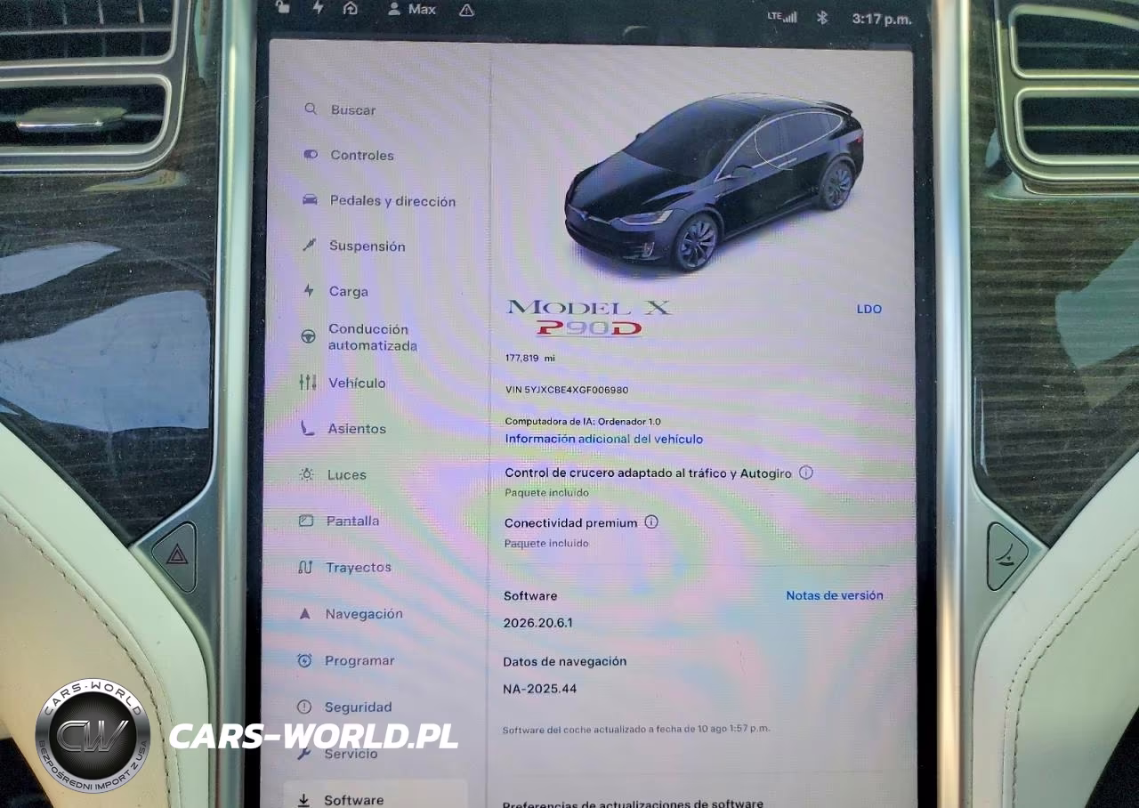 2016 Tesla Model X VIN:5YJXCBE4XGF006980 - 9