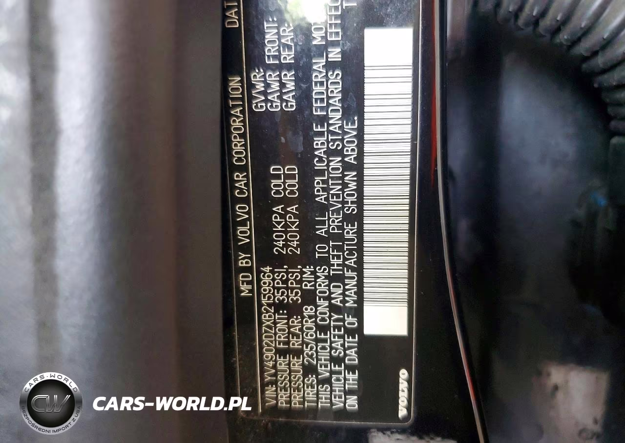 2011 Volvo Xc60 T6 VIN:YV4902DZXB2159964 - 12
