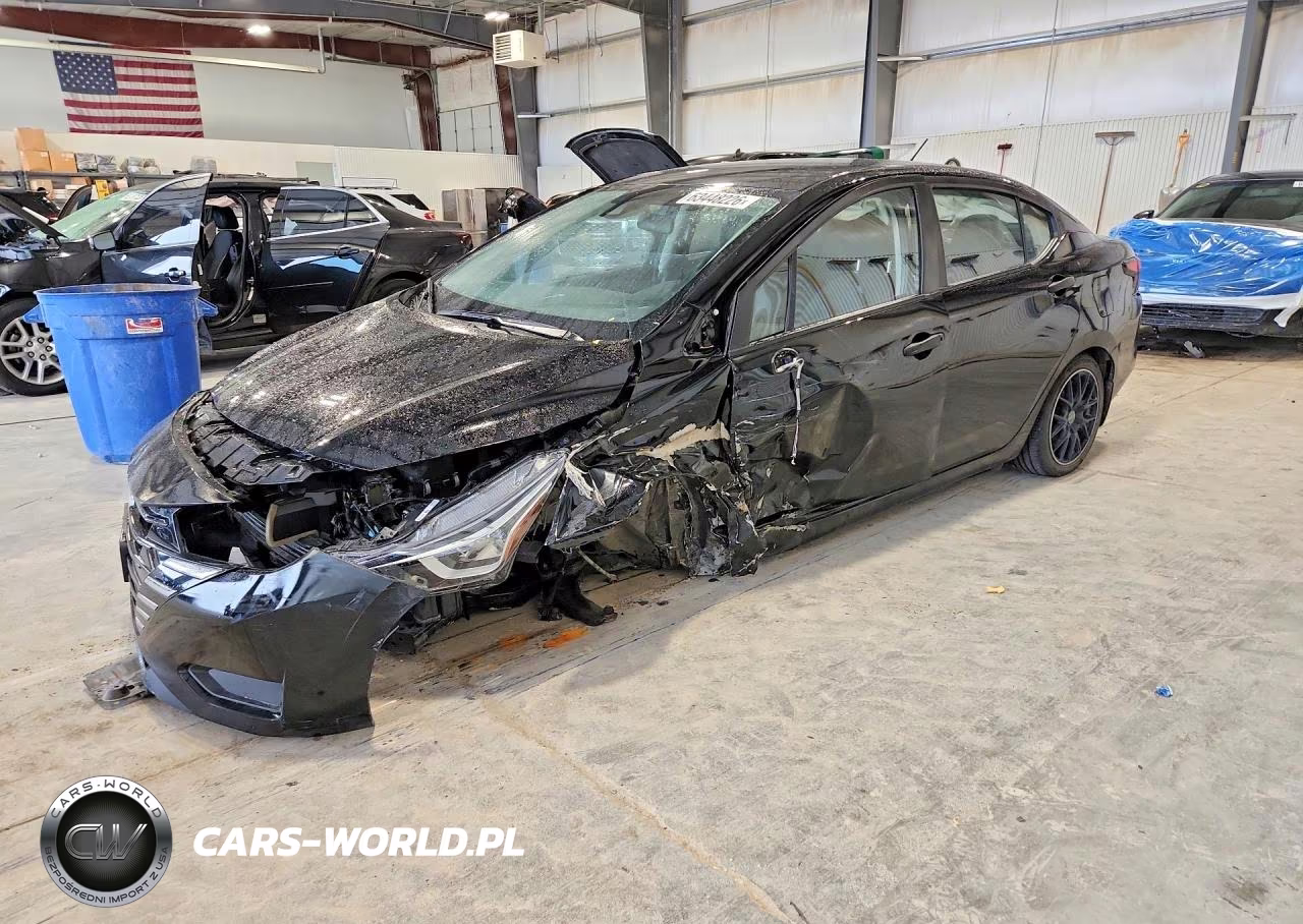 2024 Nissan Versa S VIN:3N1CN8DV1RL878753 - 1