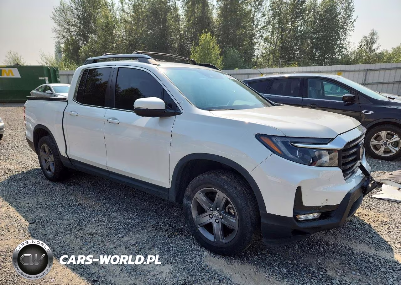 2022 Honda Ridgeline Rtl VIN:5FPYK3F59NB017316 - 4