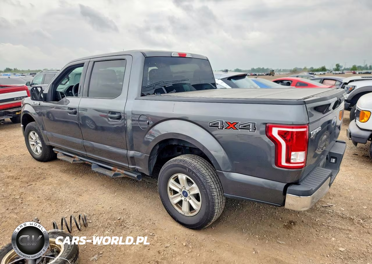 2017 Ford F150 Supercrew VIN:1FTEW1EF4HFA12488 - 2