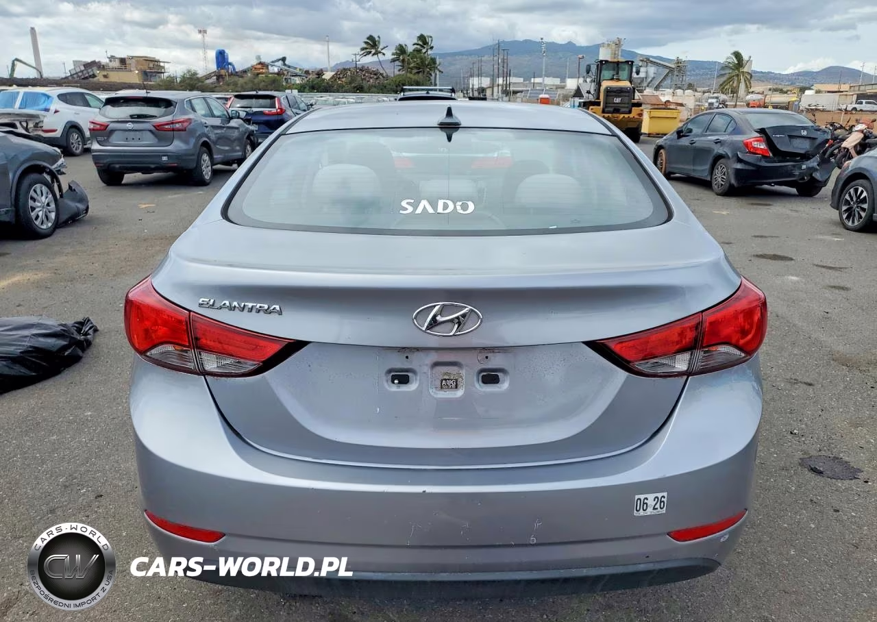 2016 Hyundai Elantra Se VIN:5NPDH4AE9GH734127 - 6