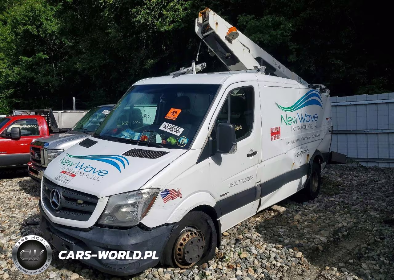 2016 Mercedes-Benz Sprinter 3500 Van With Bucket Lift