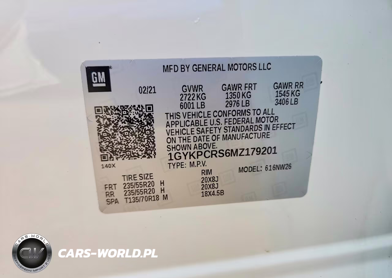 2021 Cadillac Xt6 Premium Luxury VIN:1GYKPCRS6MZ179201 - 12