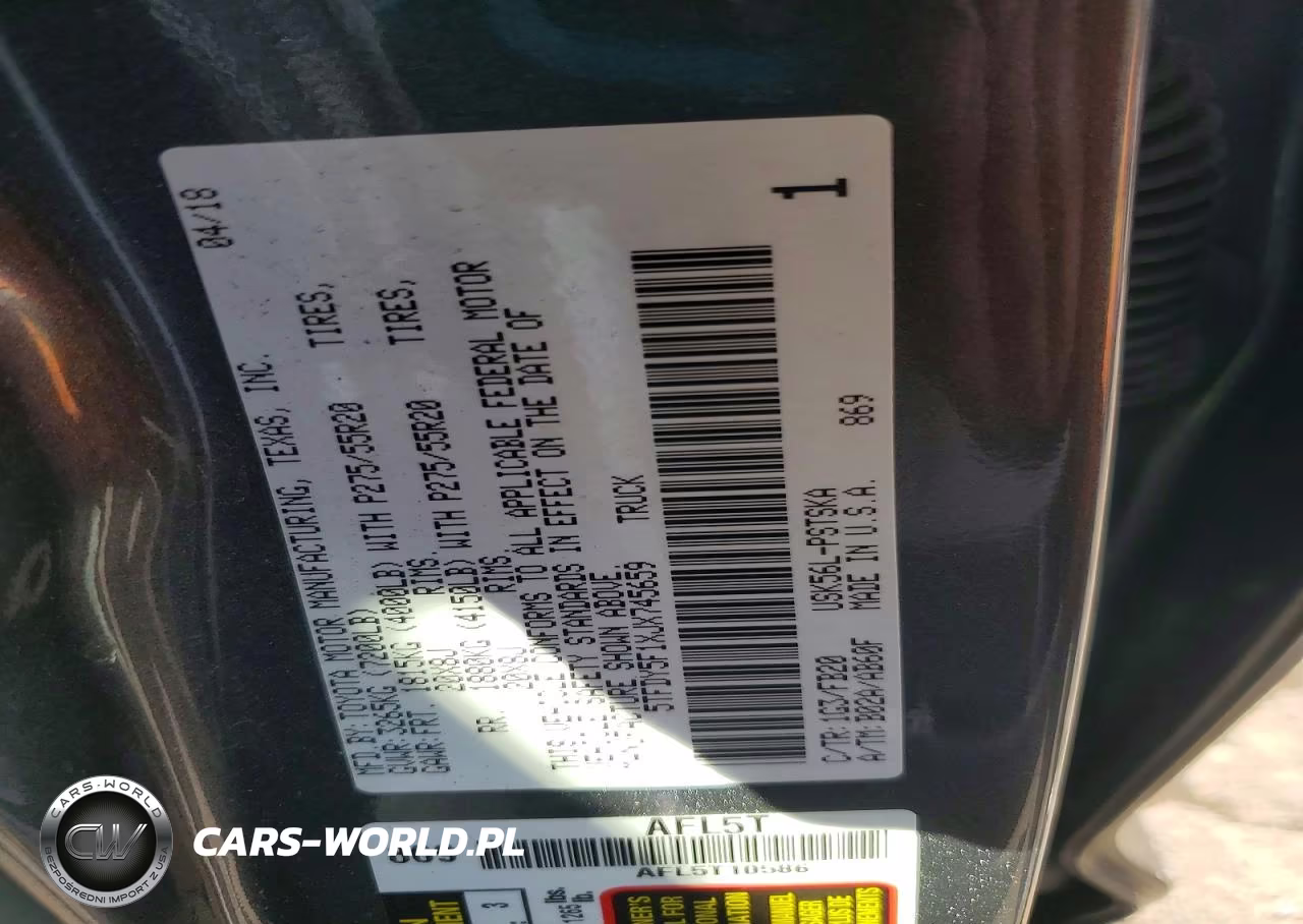 2018 Toyota Tundra Crewmax Sr5 VIN:5TFDY5F1XJX745659 - 13