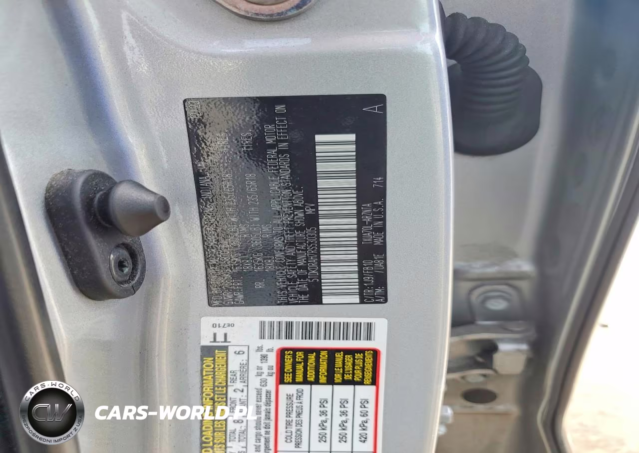 2024 Toyota Highlander Le VIN:5TDKDRAH7RS530305 - 12