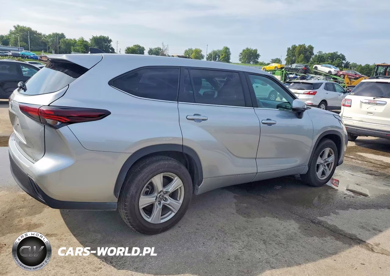 2024 Toyota Highlander Le VIN:5TDKDRAH7RS530305 - 3