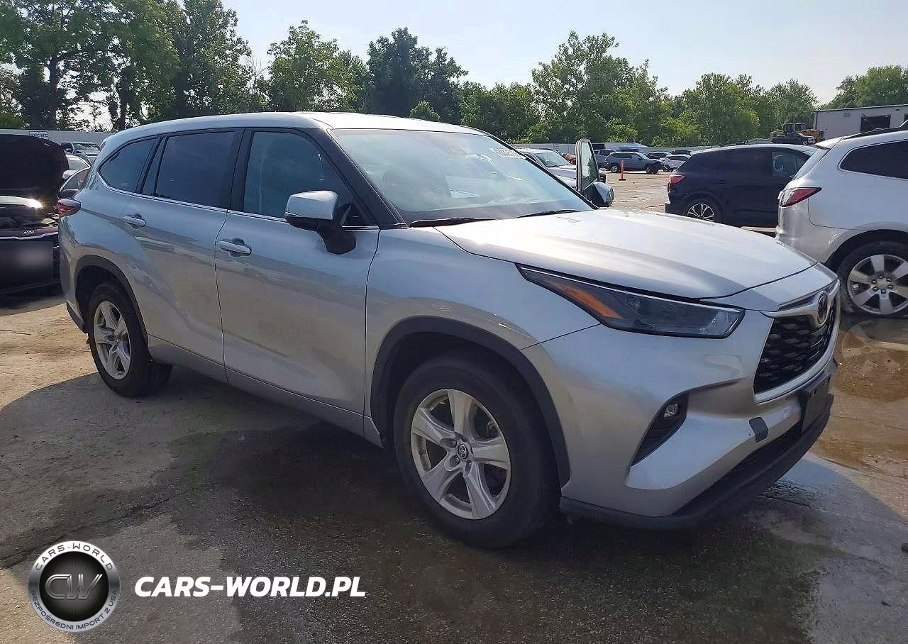 2024 Toyota Highlander Le VIN:5TDKDRAH7RS530305 - 4