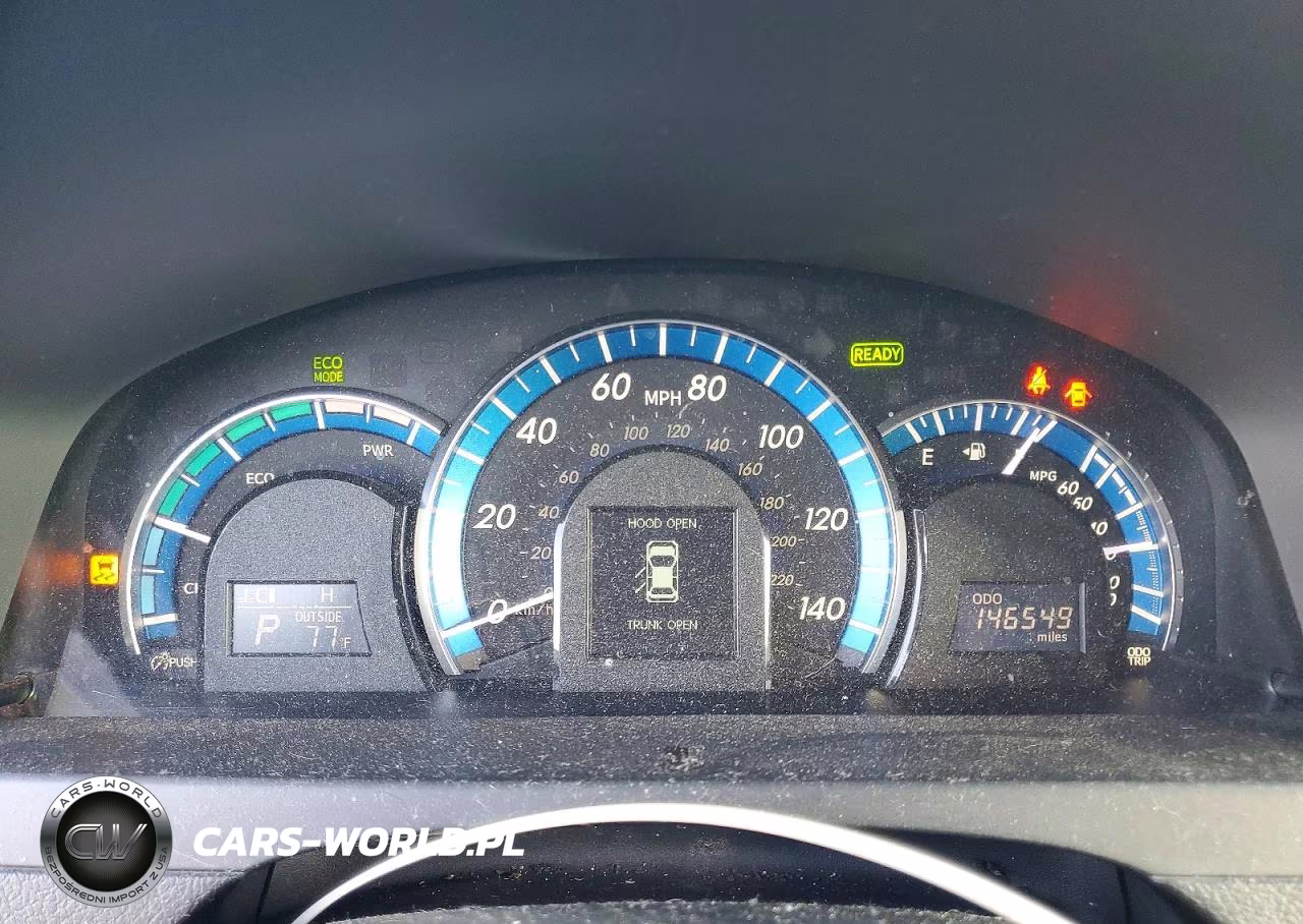 2013 Toyota Camry Hybrid Xle VIN:4T1BD1FK3DU066449 - 9