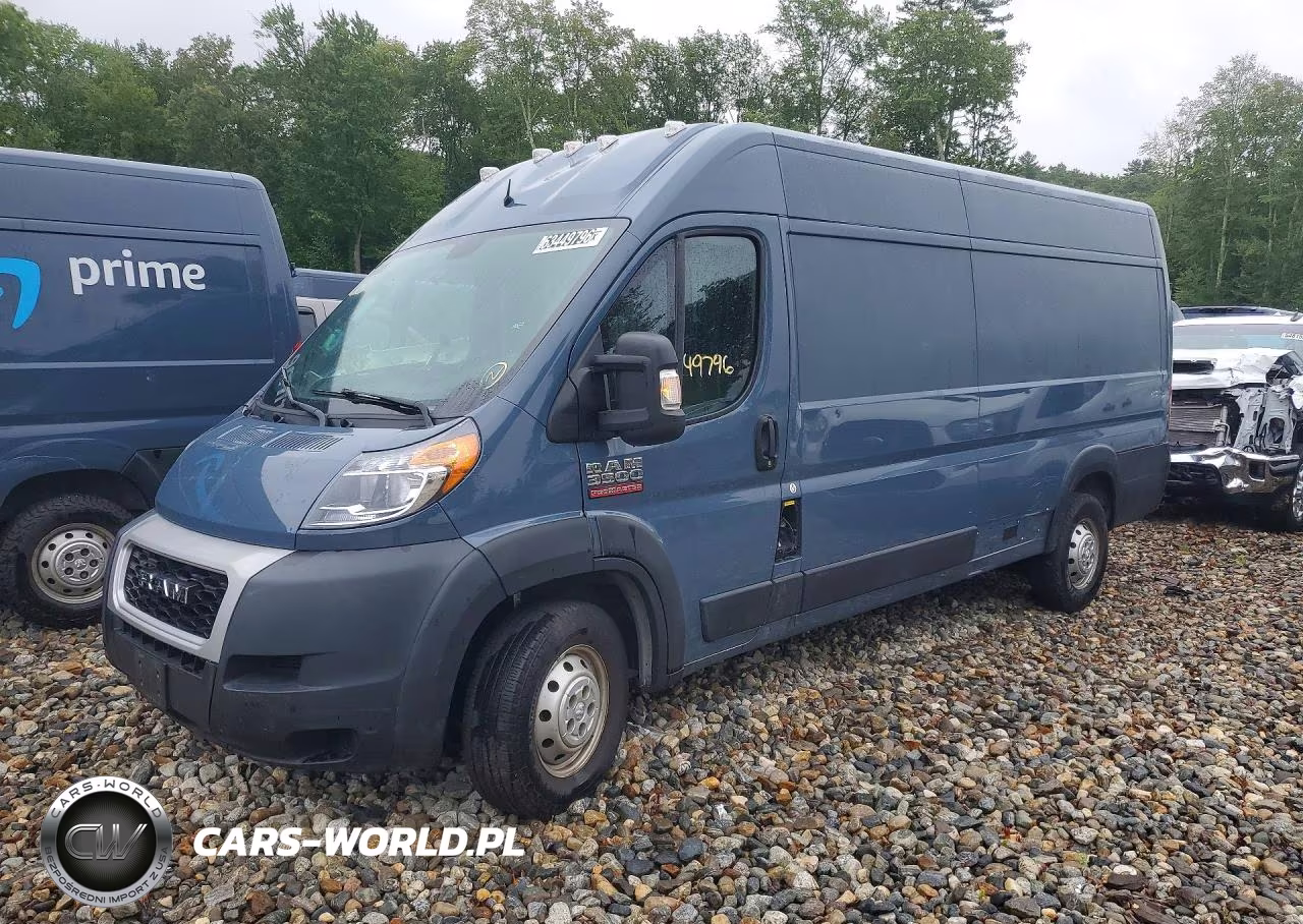 2020 Ram Promaster 3500 Delivery Van VIN:3C6URVJG9LE144620 - 1