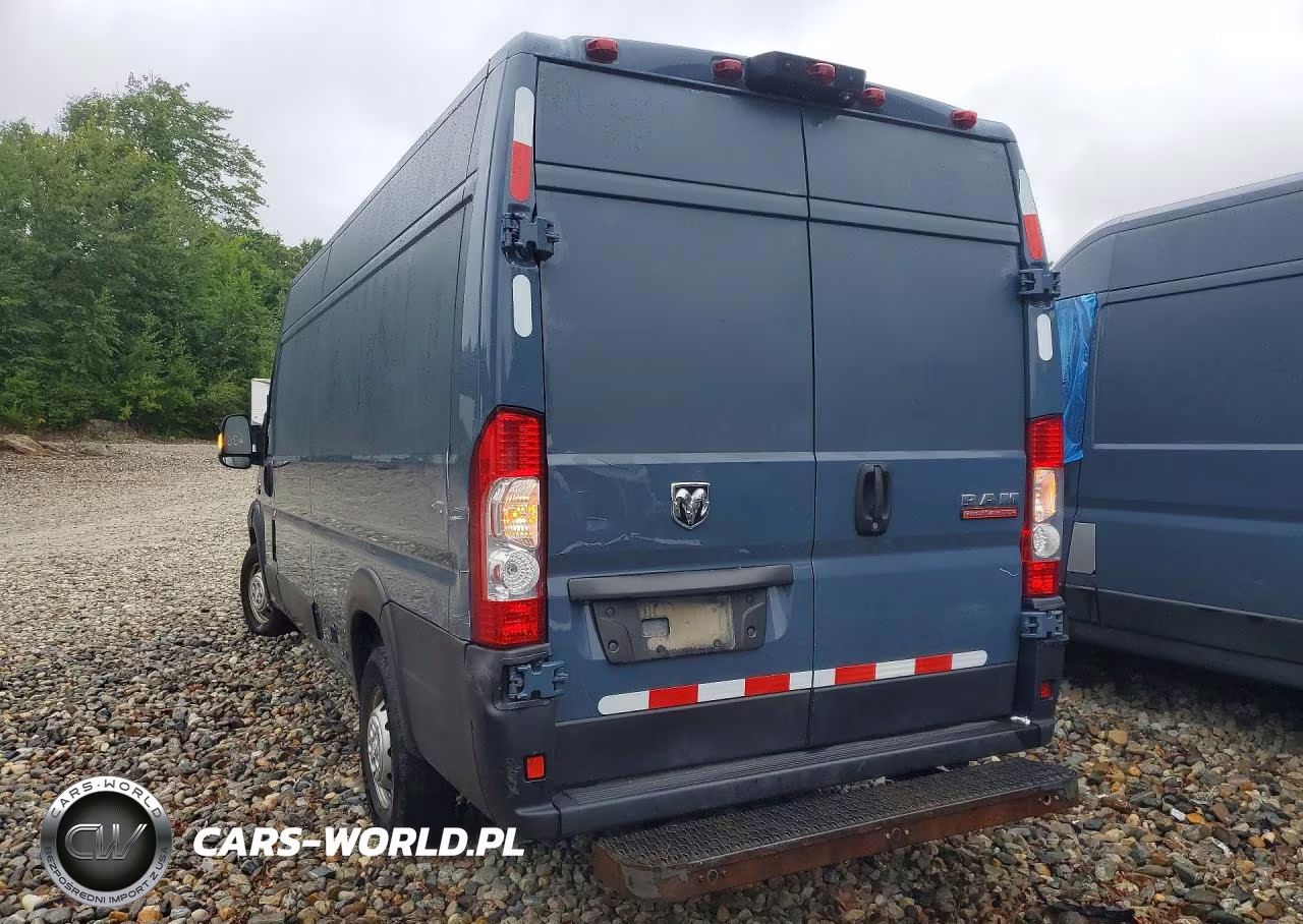 2020 Ram Promaster 3500 Delivery Van VIN:3C6URVJG9LE144620 - 2