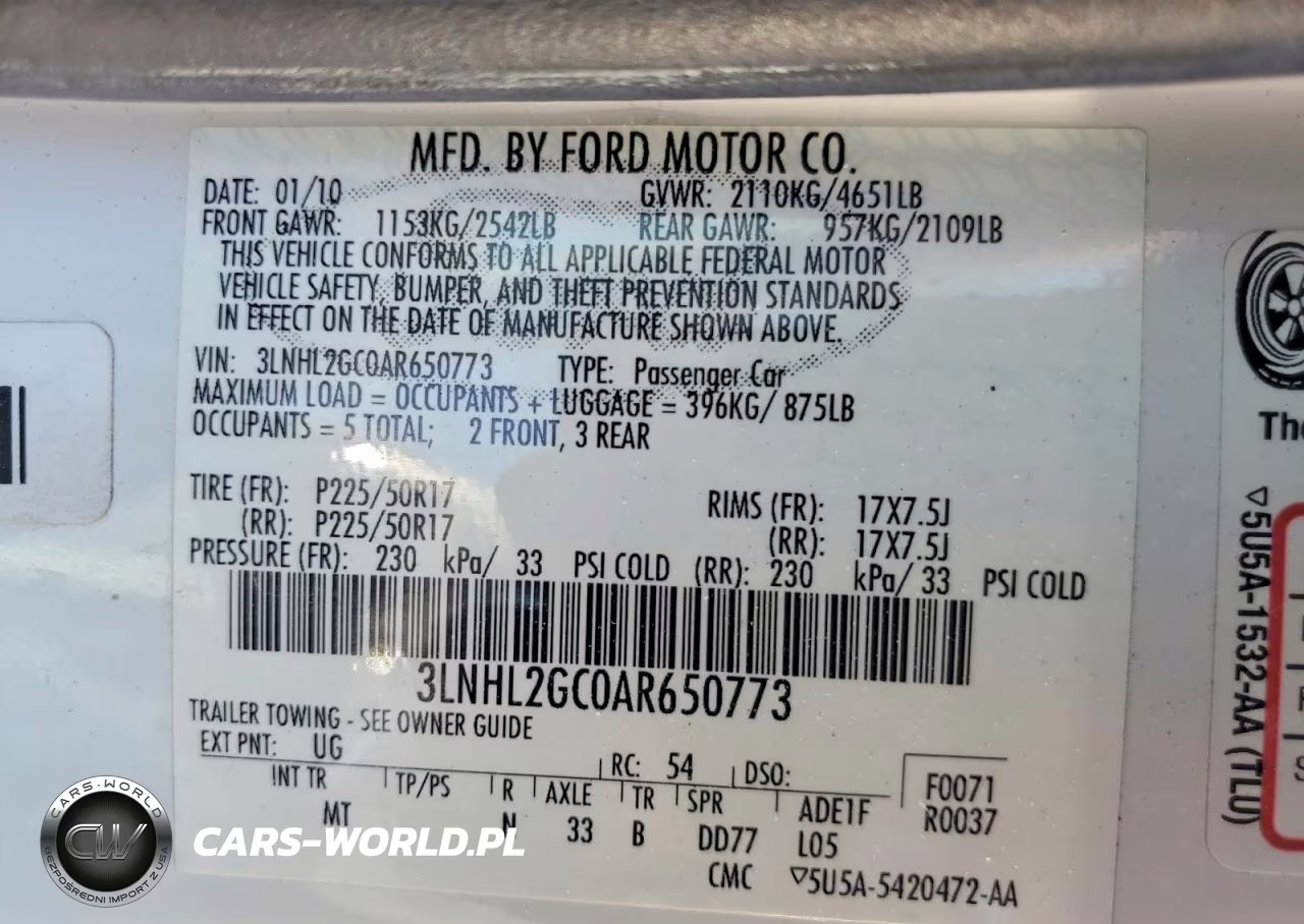 2010 Lincoln Mkz VIN:3LNHL2GC0AR650773 - 13