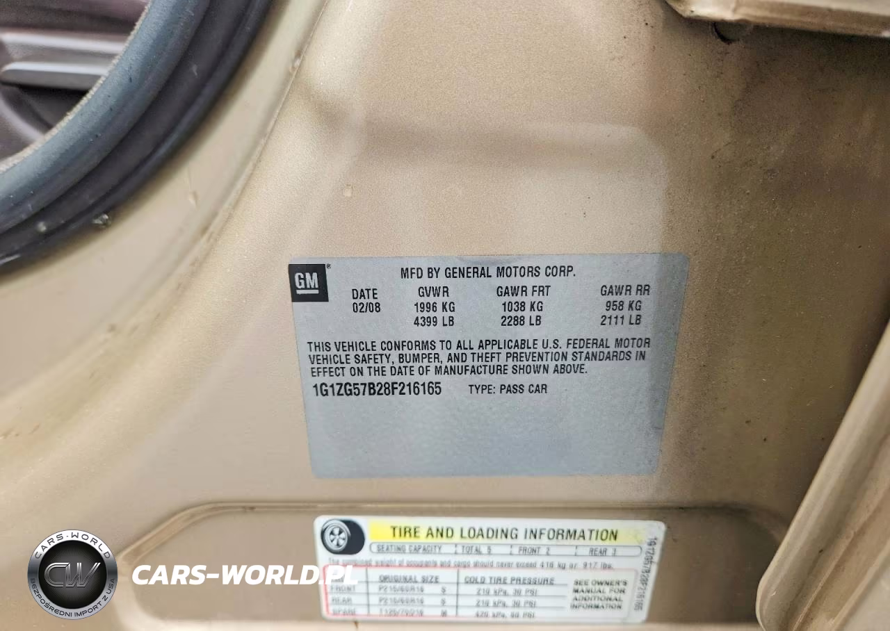 2008 Chevrolet Malibu Ls VIN:1G1ZG57B28F216165 - 12