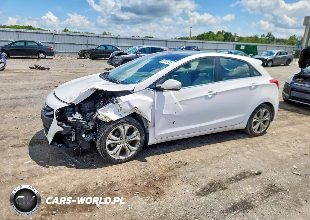 2013 Hyundai Elantra Gt Base VIN:KMHD35LE7DU055777 - 1