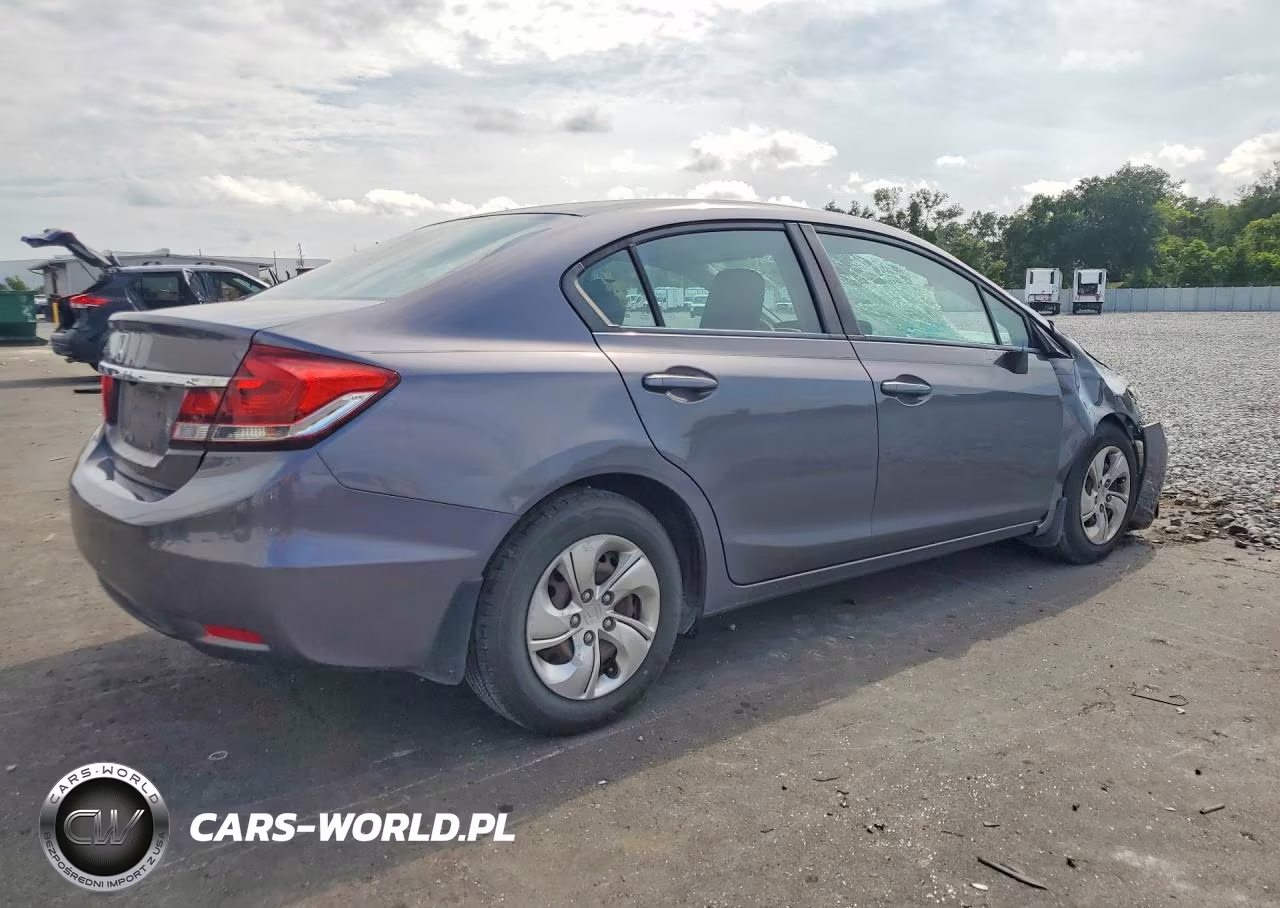 2014 Honda Civic Lx VIN:2HGFB2F58EH513861 - 3