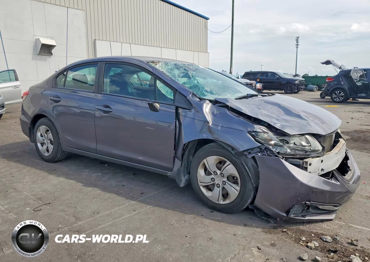 2014 Honda Civic Lx VIN:2HGFB2F58EH513861 - 4