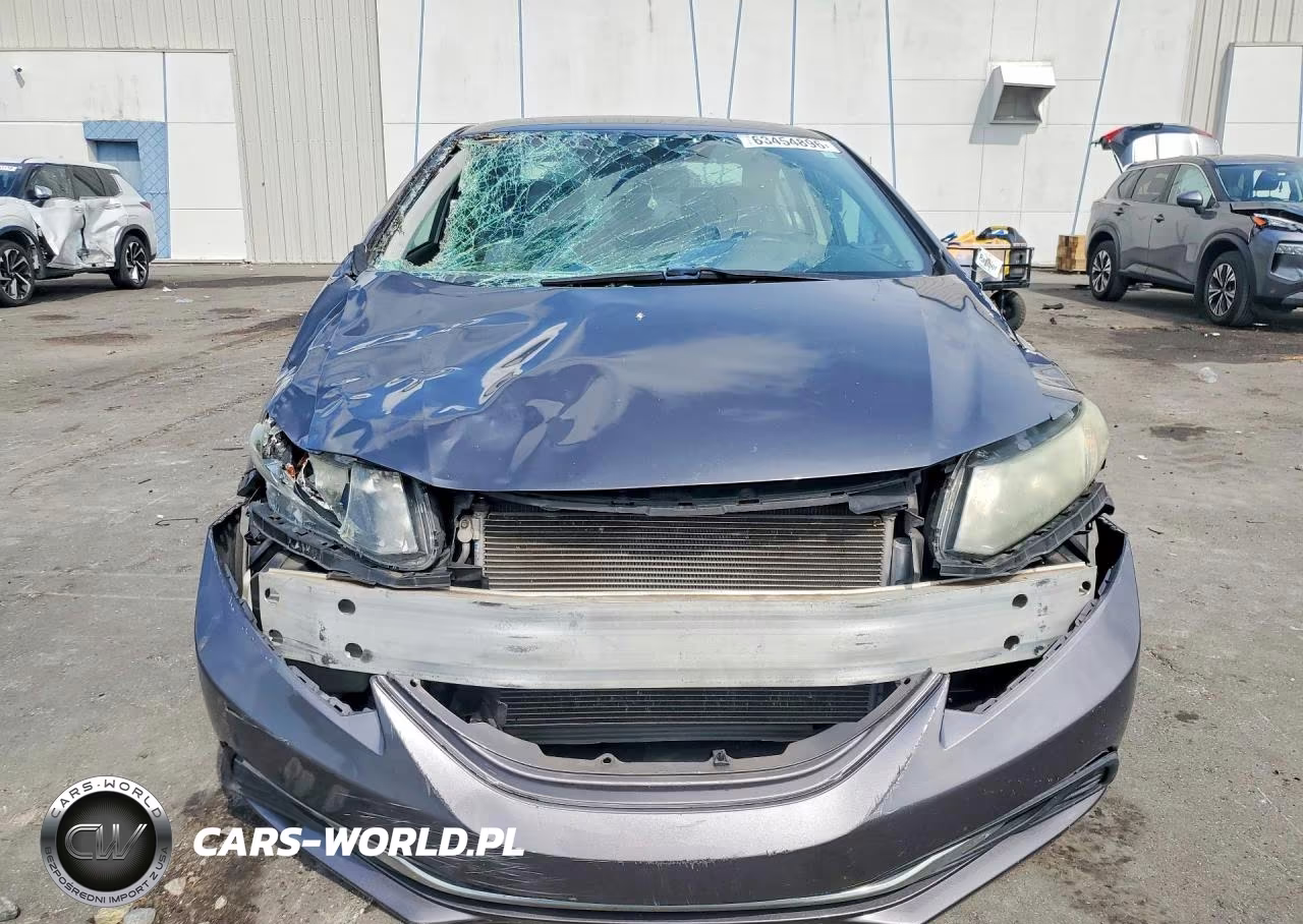 2014 Honda Civic Lx VIN:2HGFB2F58EH513861 - 5