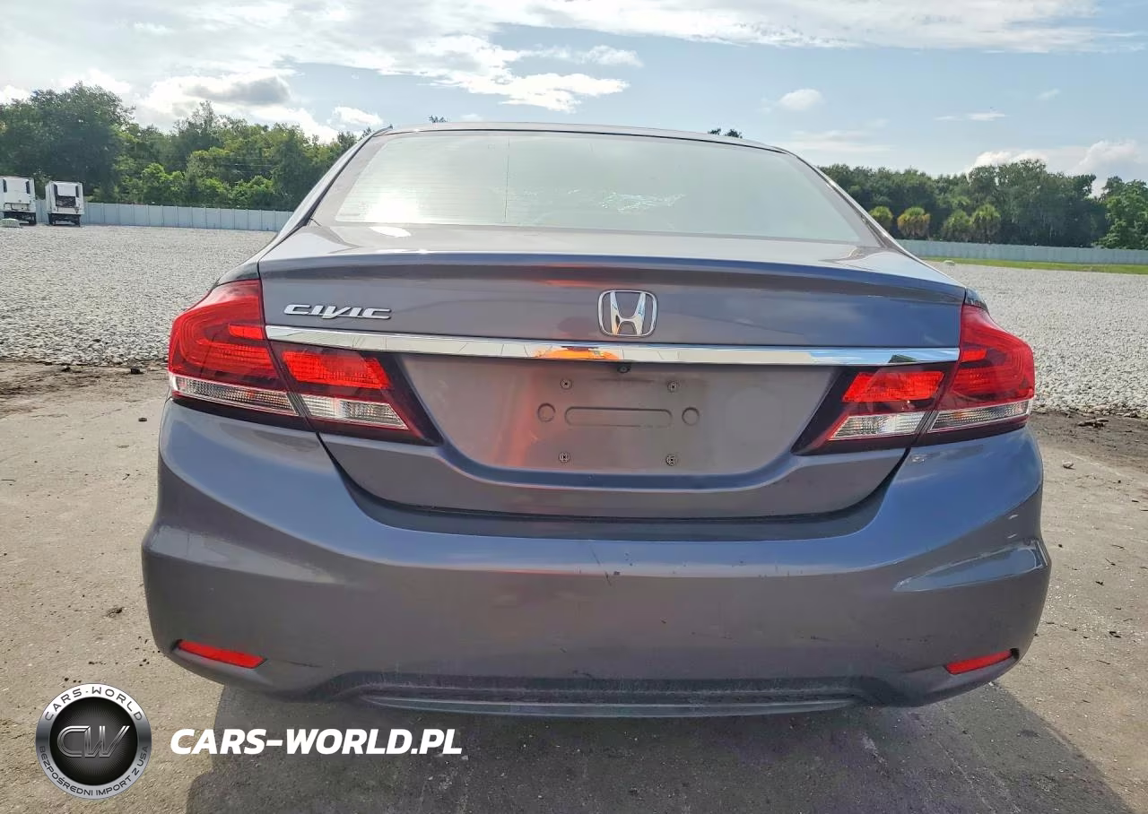 2014 Honda Civic Lx VIN:2HGFB2F58EH513861 - 6