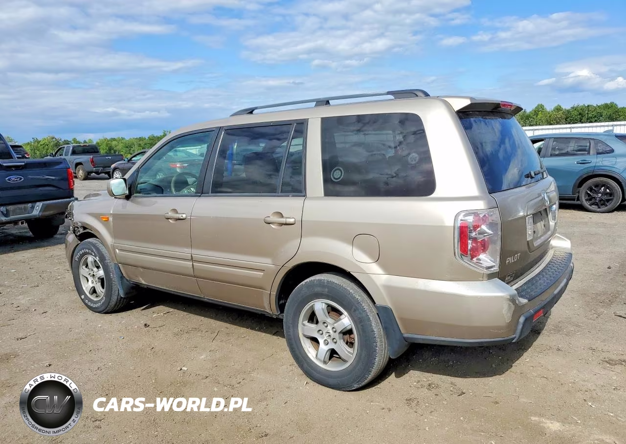 2006 Honda Pilot Ex VIN:5FNYF18406B018376 - 2