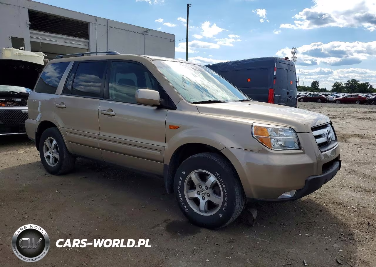 2006 Honda Pilot Ex VIN:5FNYF18406B018376 - 4