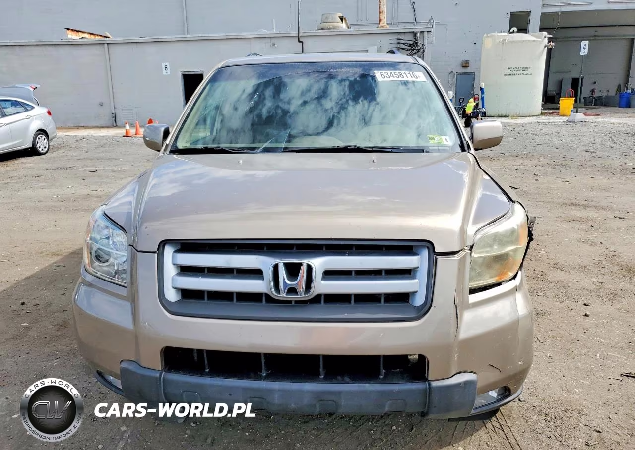 2006 Honda Pilot Ex VIN:5FNYF18406B018376 - 5