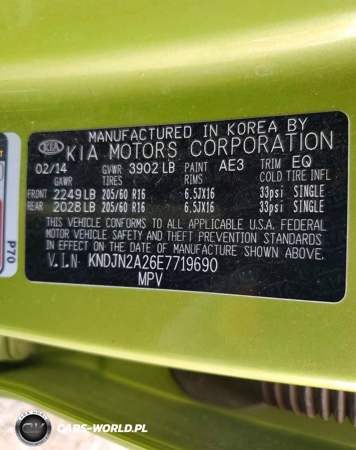 2014 Kia Soul Base VIN:KNDJN2A26E7719690 - 13